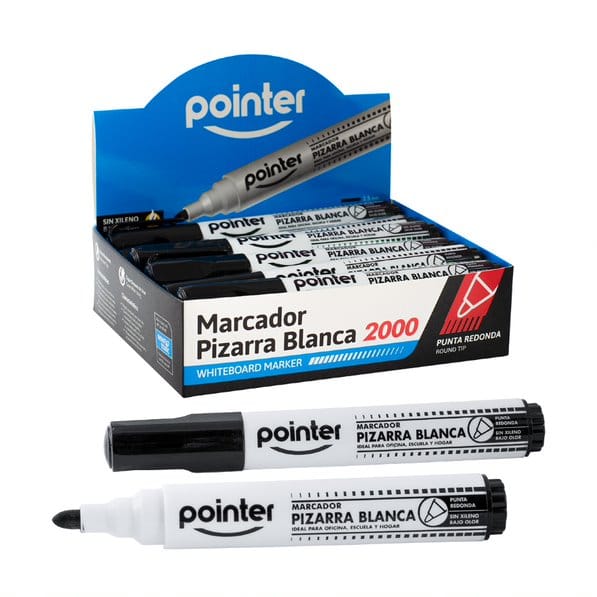 images Marcador Pointer borrable negro BK-105-BK - Imagen 1