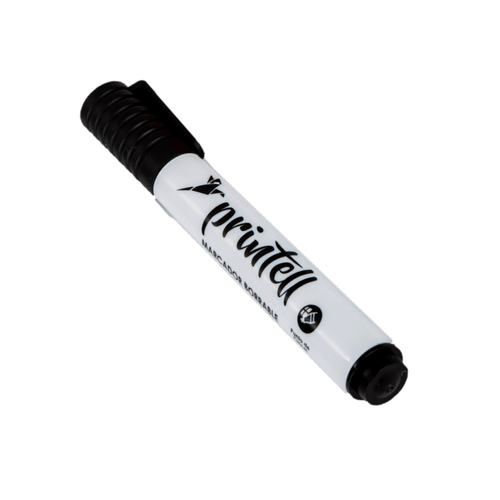 Marcador Printell borrable negro