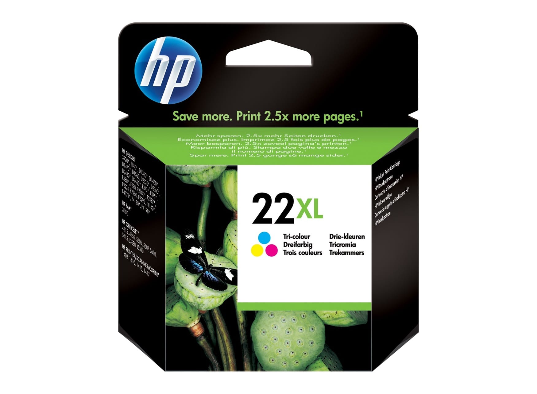 Cartucho HP 22XL Original Color