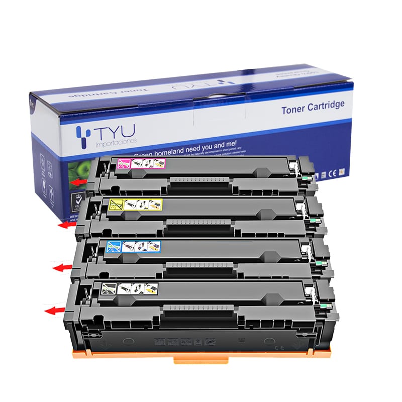 images Tóner para HP 210 210A CF210A CF211A CF212A CF213A 131A, para HP LaserJet Pro 200 color M251nw/Pro 200 color M276n/nw - Imagen 1