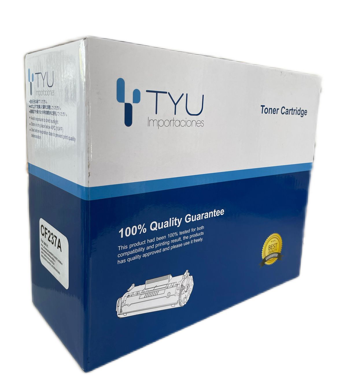Tóner Negro Para HP 37A Tyu CF237A                                                                                                                    