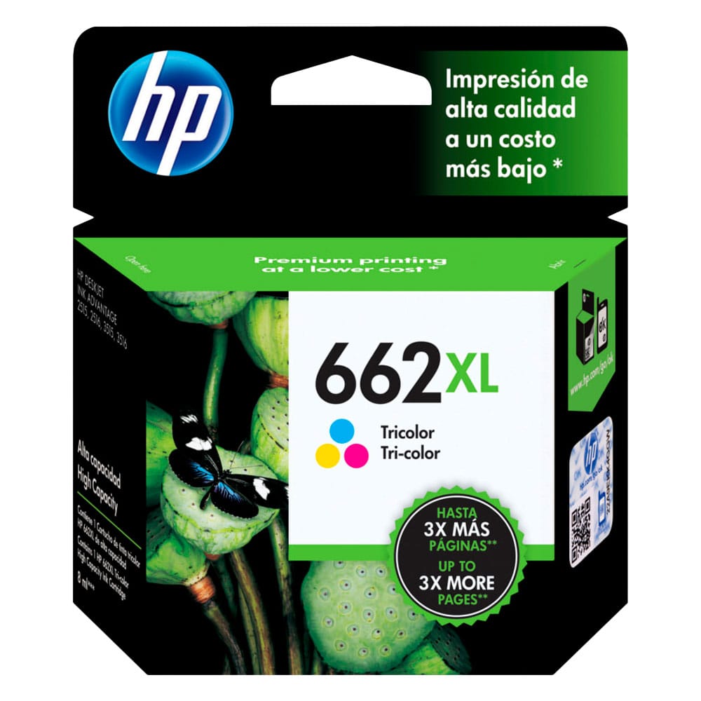 Cartucho HP 662XL Original Color