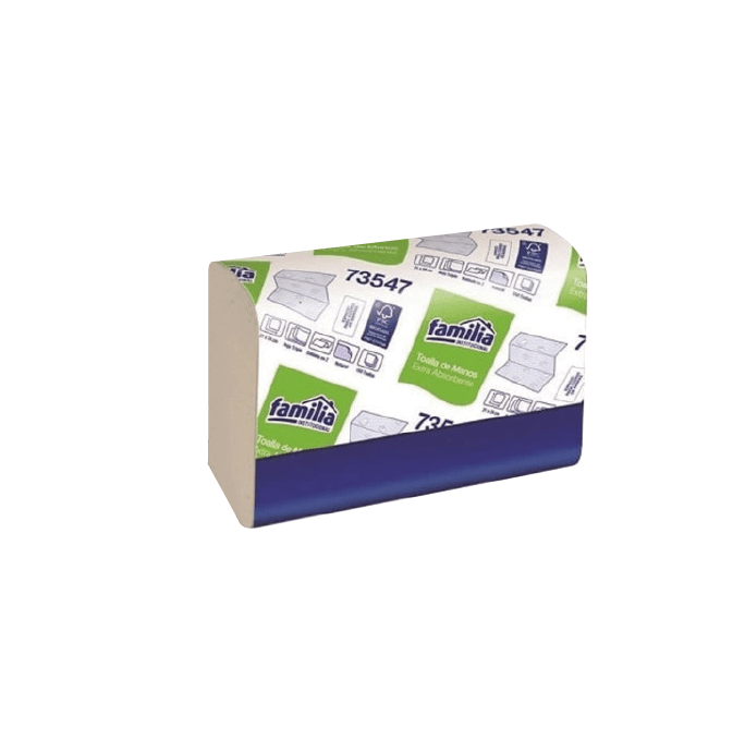 images Toalla Z Natural x 150 Hojas Triple Hoja 73554 Familia - Imagen 1