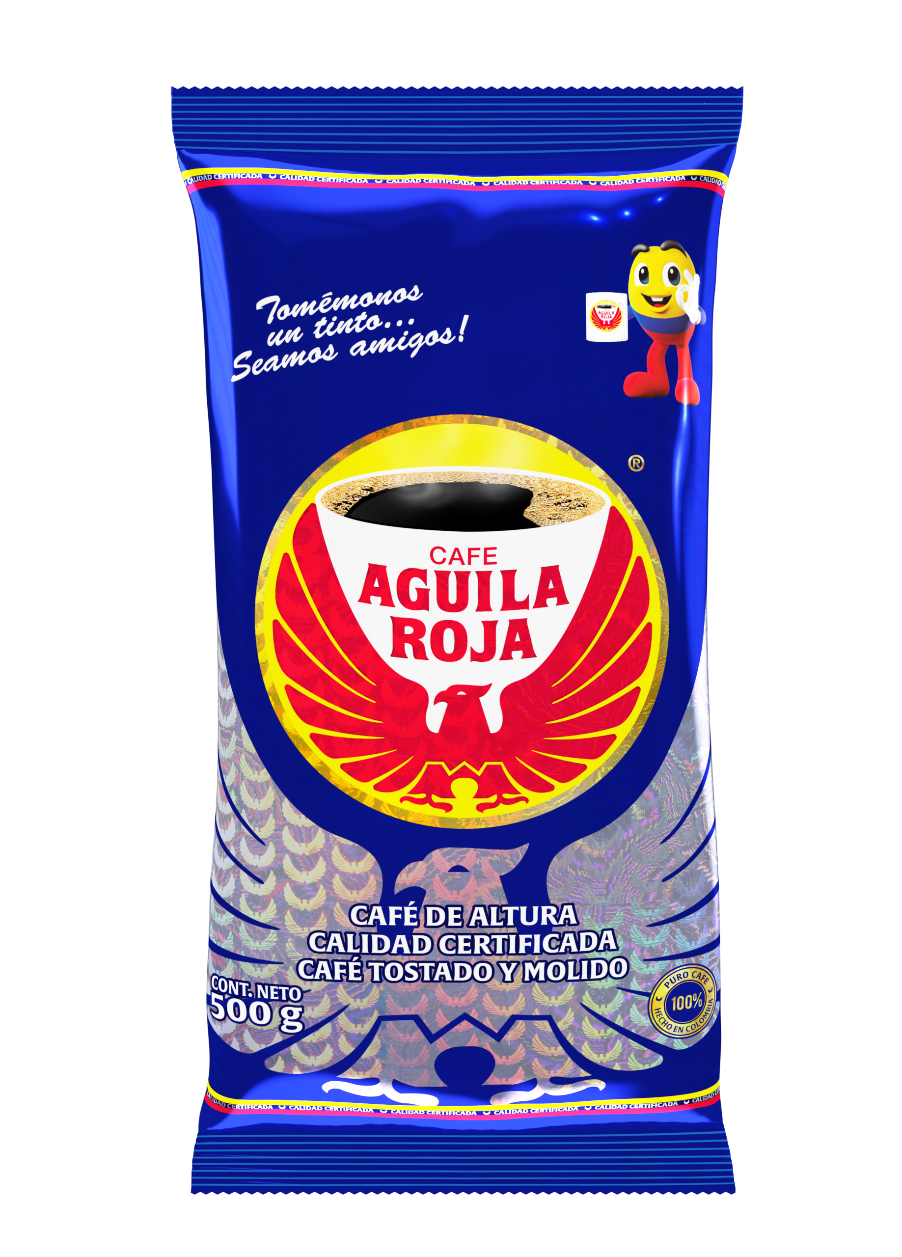 Café Aguila Roja 500gr Tostado y molido
