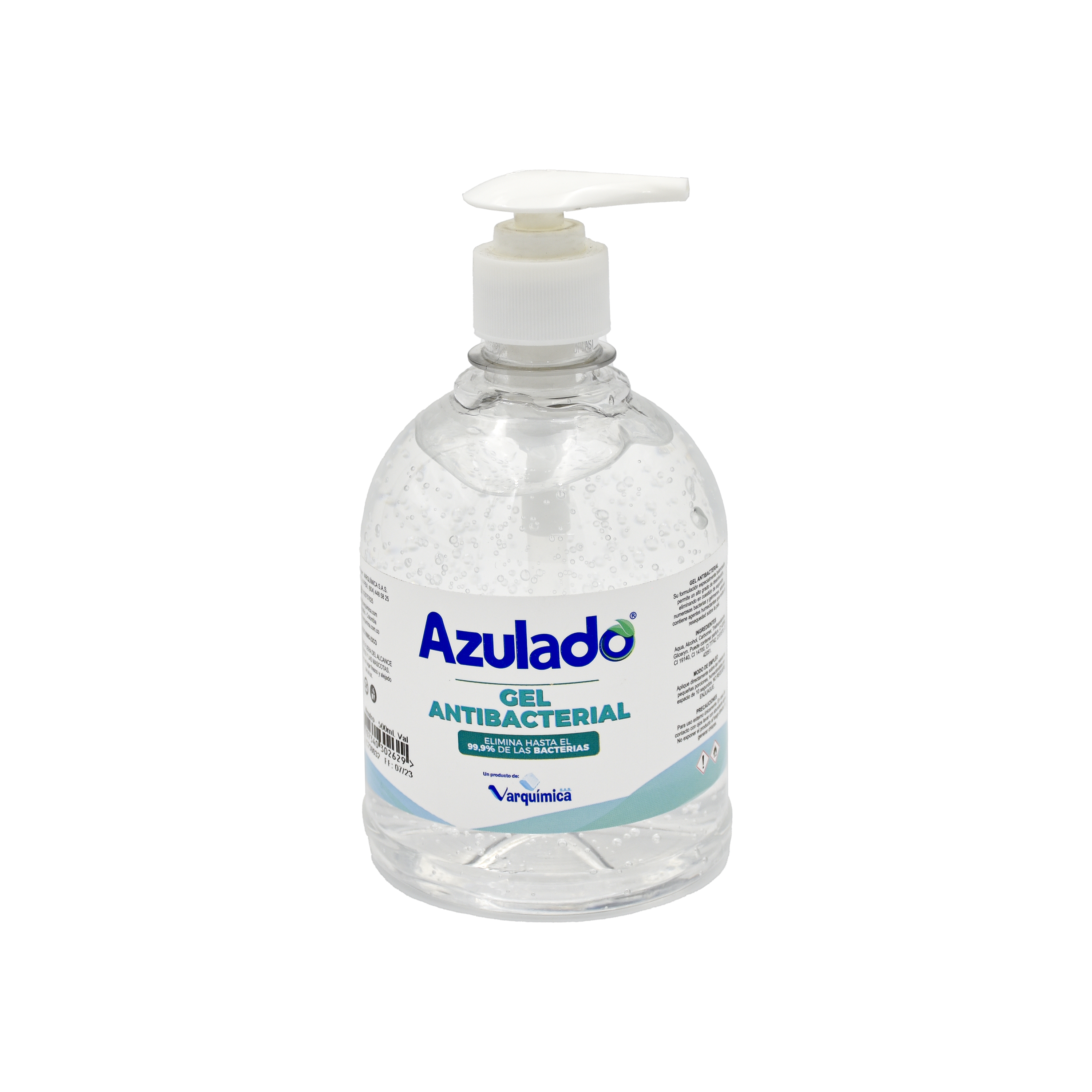 Gel Antibacterial 500 ML Azulado