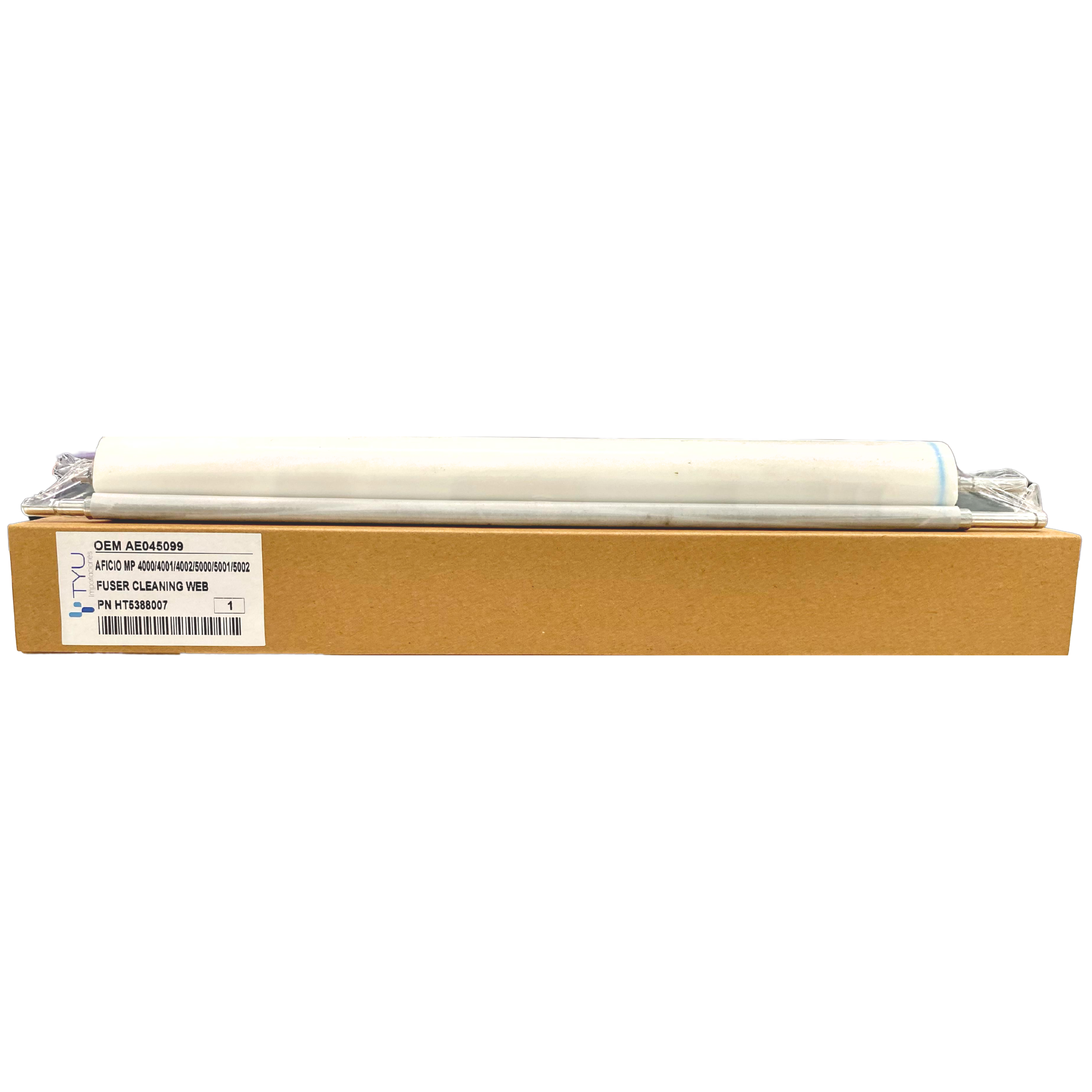 Red de limpieza del fusor FELPA R MP4000 FI MP4001/MP4002/MP5000/MP5001/MP5002 WEB =AE045099FI