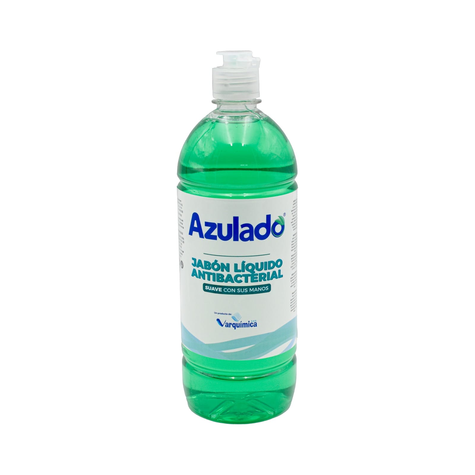 images Jabón Líquido 1.000 ML De Manos Antibacterial Manzana Azulado - Imagen 1