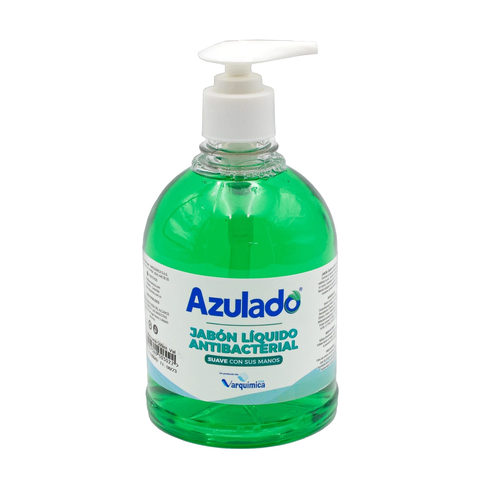 Jabón líquido Azulado Manos 500ml manzana