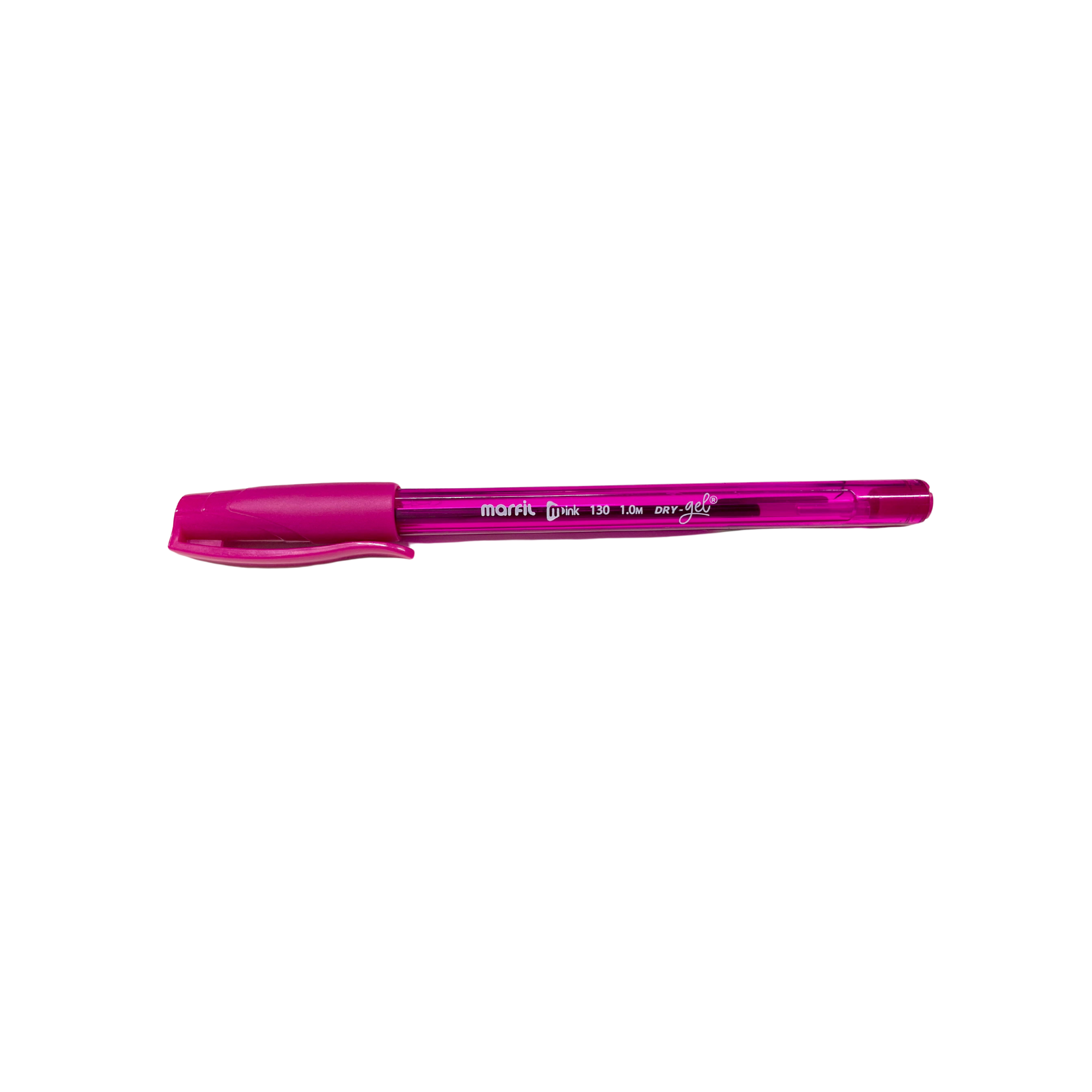 Bolígrafo Marfil M130 1.0mm Fucsia con tapa 
