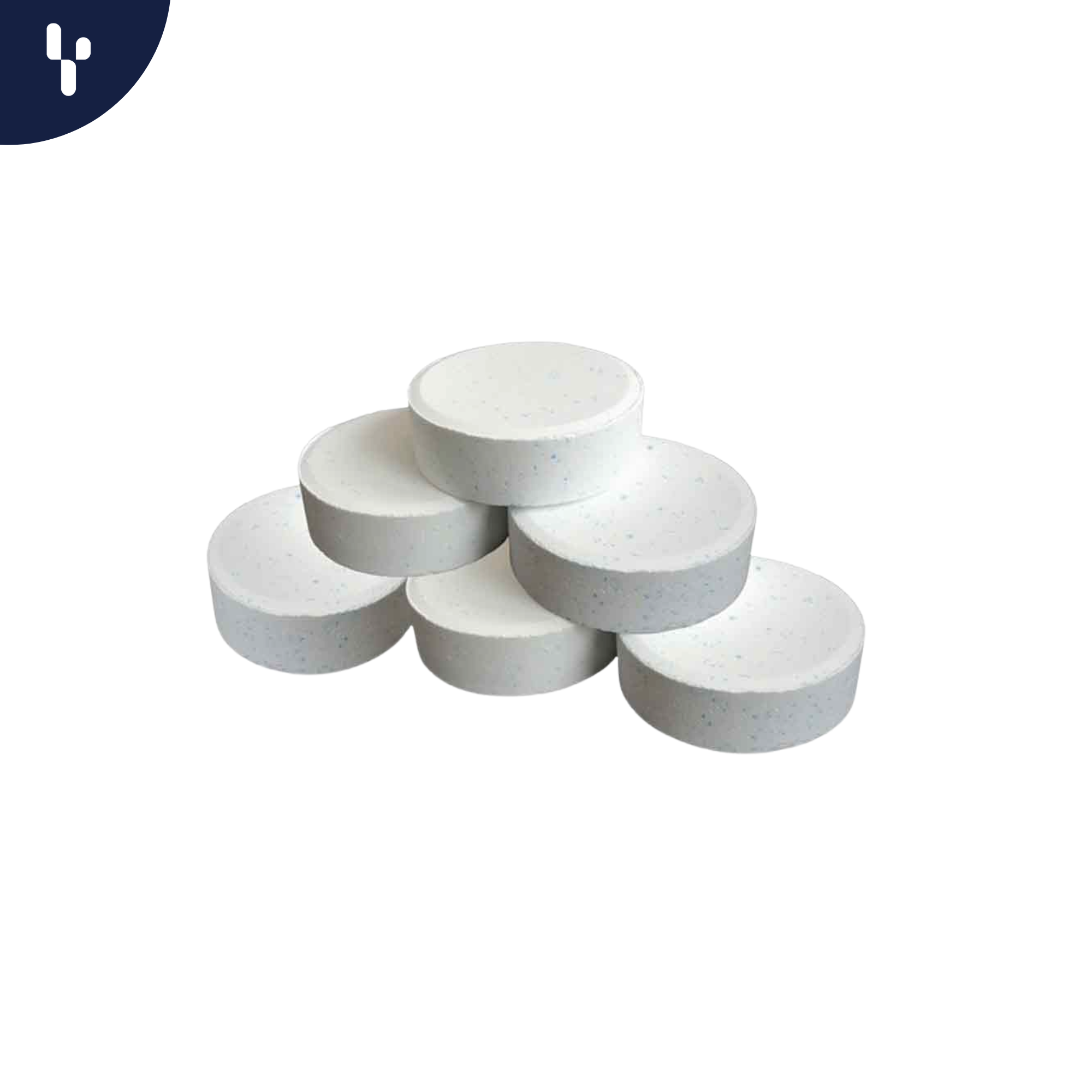 Pastillas Cloradas x 8 Unidades Piscina Originales Azulado