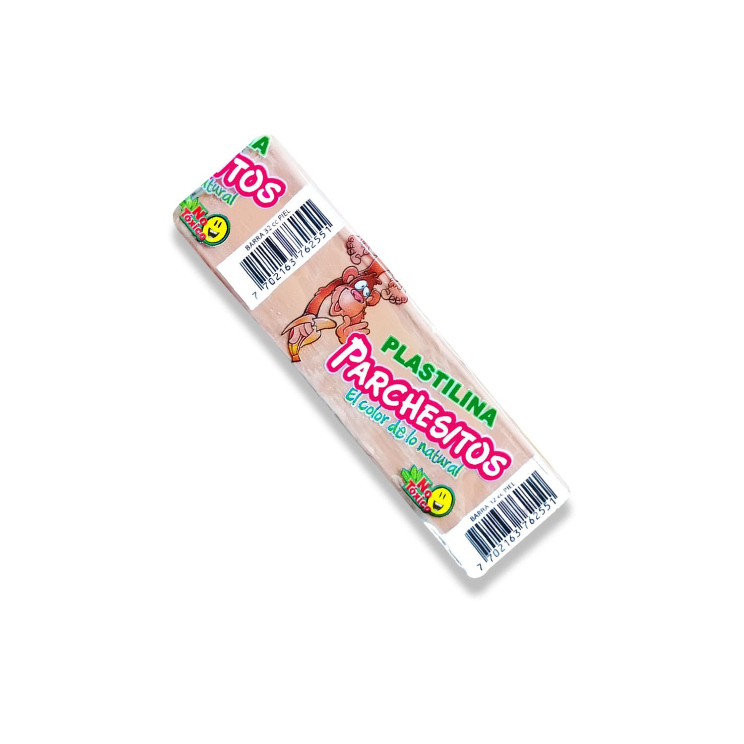 Plastilina Parchesitos 65gr piel