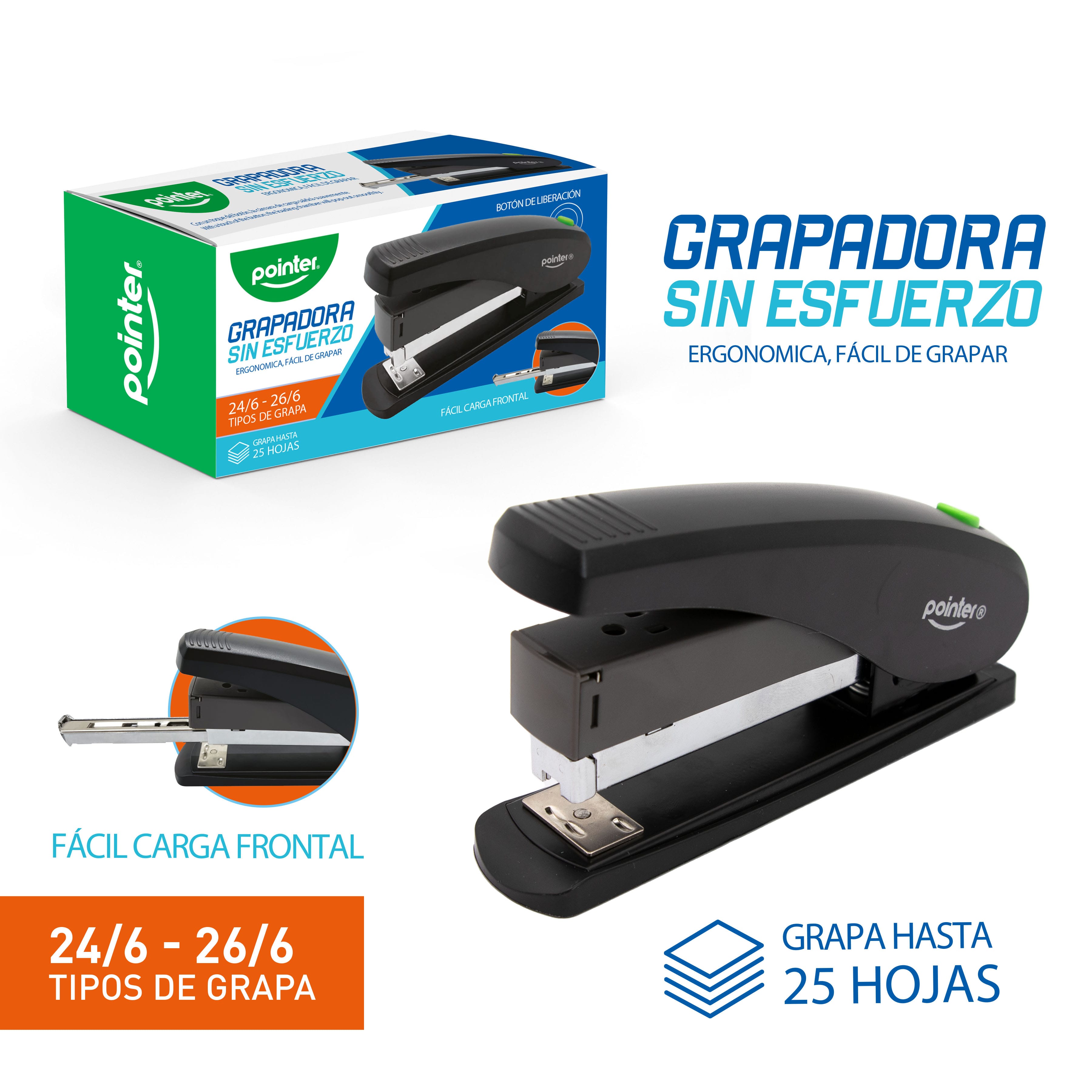 Cosedora 25 hojas 1 tira ST-22140 Pointer