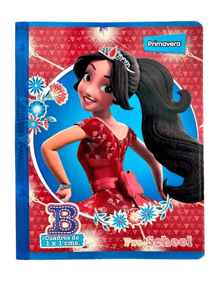 Cuaderno Primavera cosido 100 Hojas Mi Primer Cuaderno B Disney