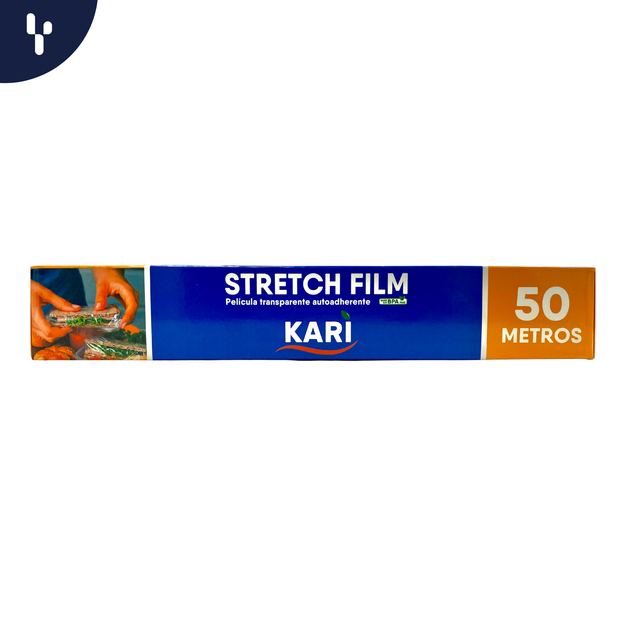 Rollo Stretch Kari Transparente 50Mt 