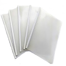Carpeta oficio bisel x 5 unidades transparente Fabrifolder