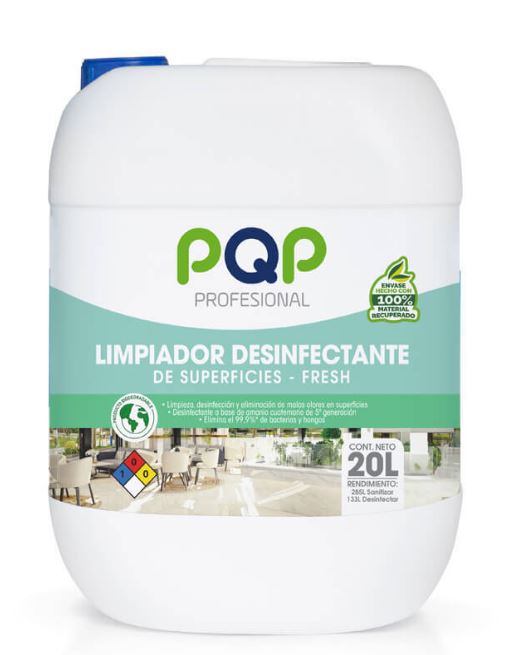 Limpia piso PQP 20LT desinfectante fresh Profesional