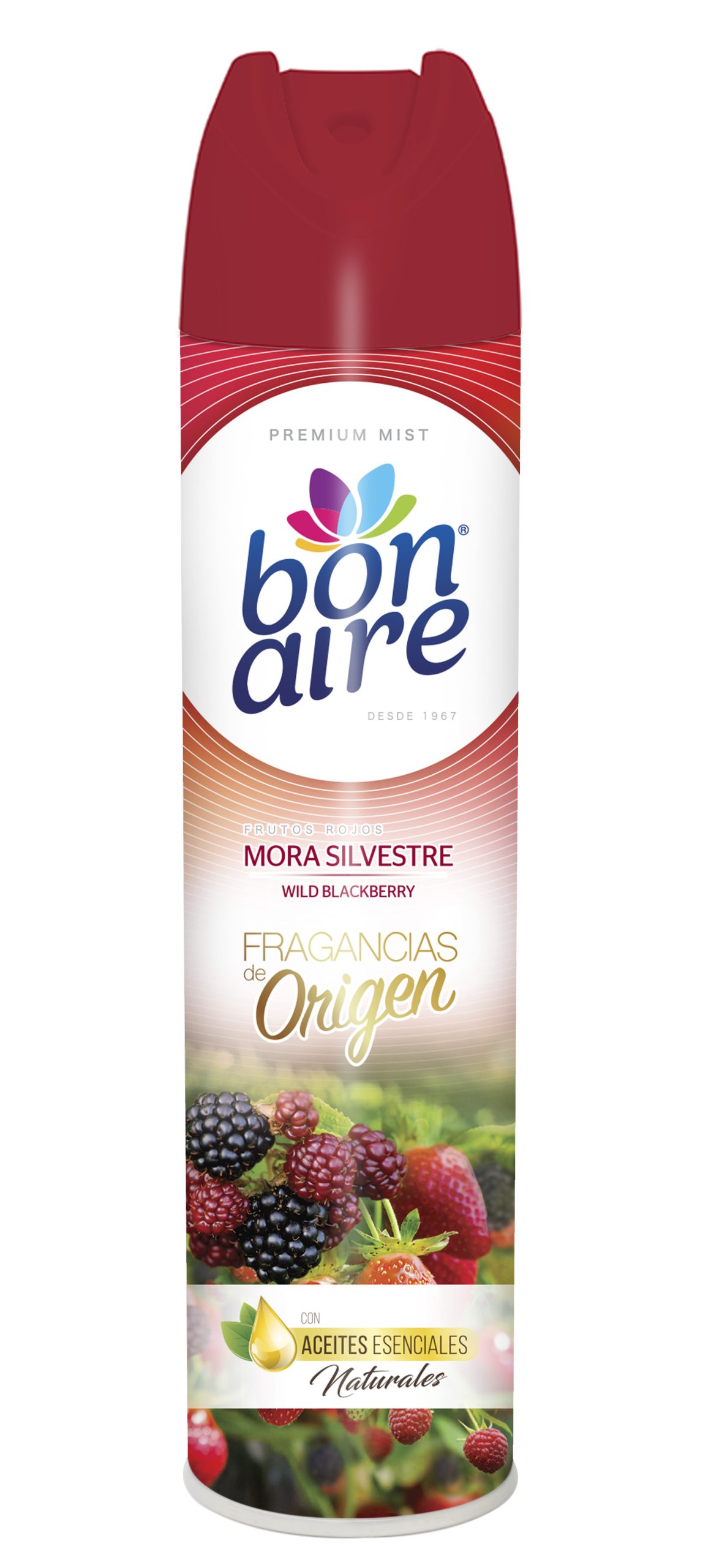 Ambientador Bonaire spray 400ml frutos rojos