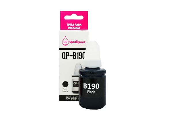 Tinta Canon 190 genérico negro 
