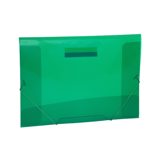 118589-removebg-preview Carpeta Marfil Seguridad Original Verde Manzana Resorte - Imagen 1