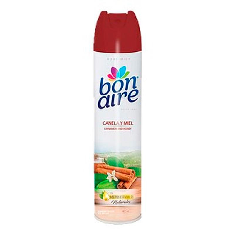 1313258-800-auto Ambientador Bonaire Spray 400ml Canela y Miel - Imagen 1