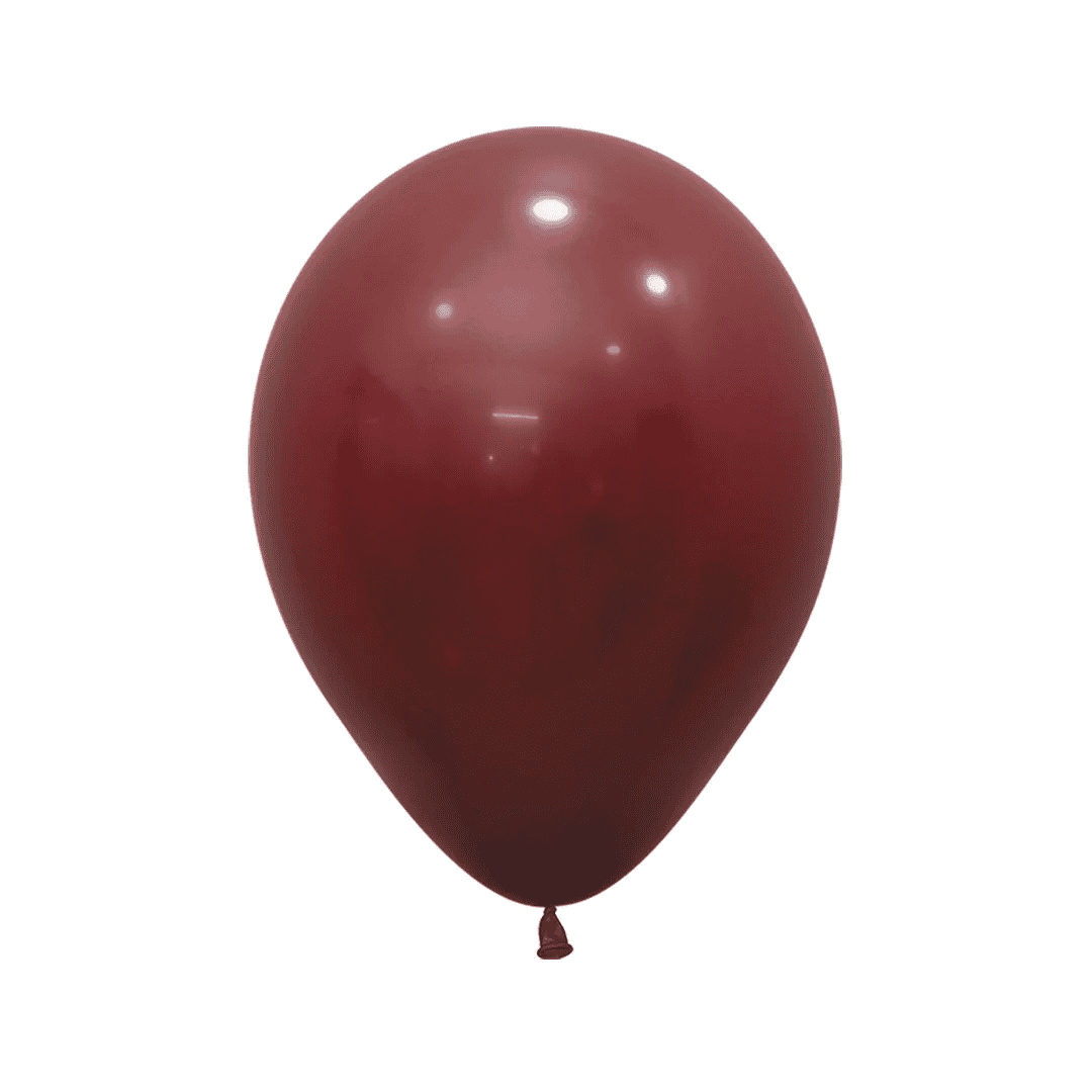 7703340205632 Globos Vinotinto Merlot R12 Paquete X50 Sempertex - Imagen 1