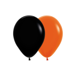Globo R9x12 Naranja Y Negra Rumatex