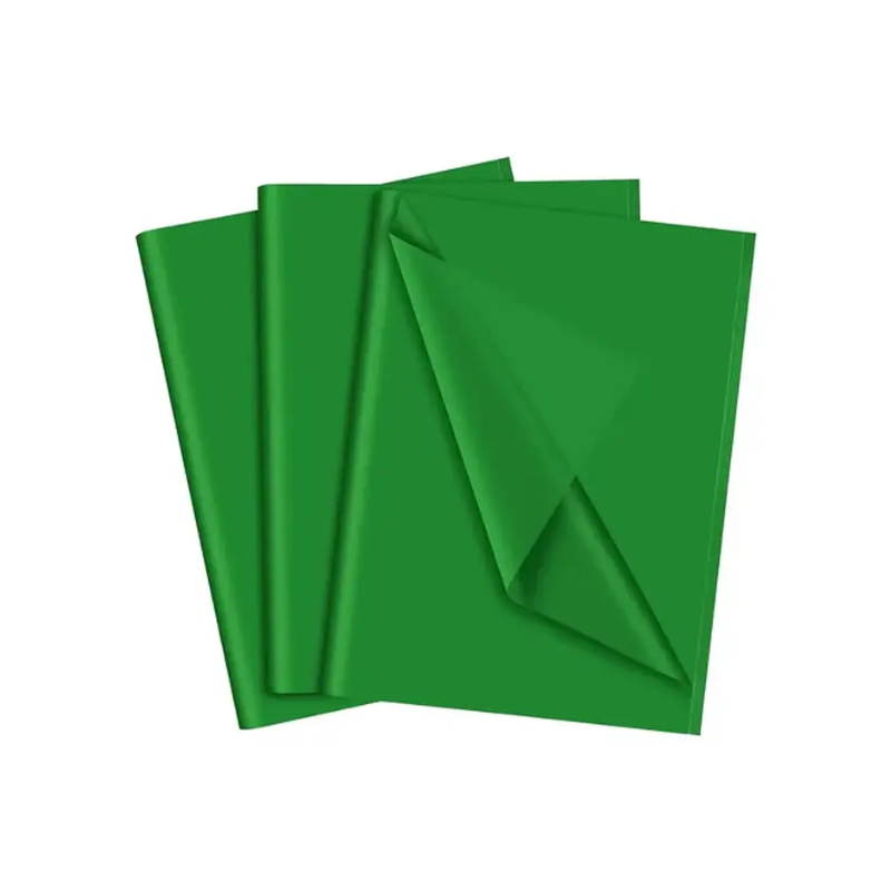 E25483010 (1) Papel Silueta X Unidad Verde Oscuro - Imagen 1