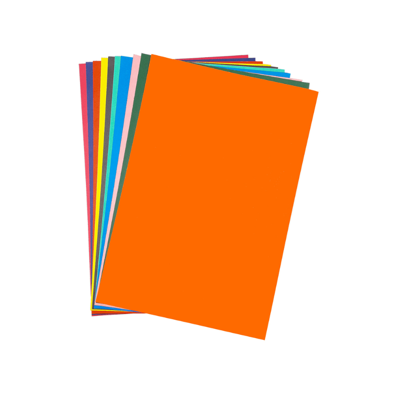 E25483010 (12) Cartulina Bristol 35x25 1/8 X10 Colores Bristol Fabrifolder - Imagen 1