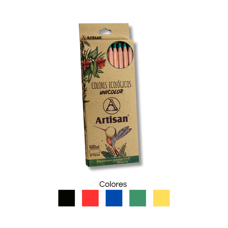 E25483010 (14) Colores Artisan Ecológico Unicolor Blanco - Imagen 1