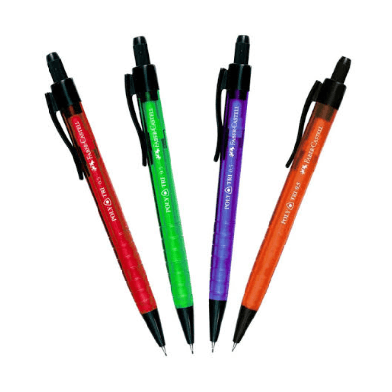 E25483010 (16) Portaminas 0.7 Faber Poly Tri - Imagen 1