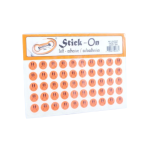 Adhesivo Caritas Tristes Naranja Sticker