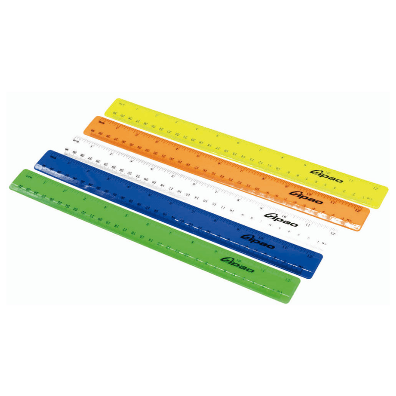 E25483010 (18) Regla 15 Cm Gp Neón Plástica Sencilla - Imagen 1