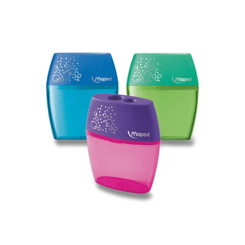 E25483010 (2) Sacapuntas Maped Shaker Doble Unidad - Imagen 1