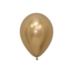 Globo R12x50 Dorada Metalizada