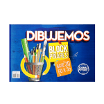 Block Base 30 25x35 Pinares Dibujo Formas Futuro Vertical