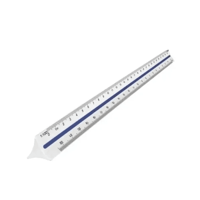 E25483010 Regla Escalimetro Línea Azul15cm - Imagen 1