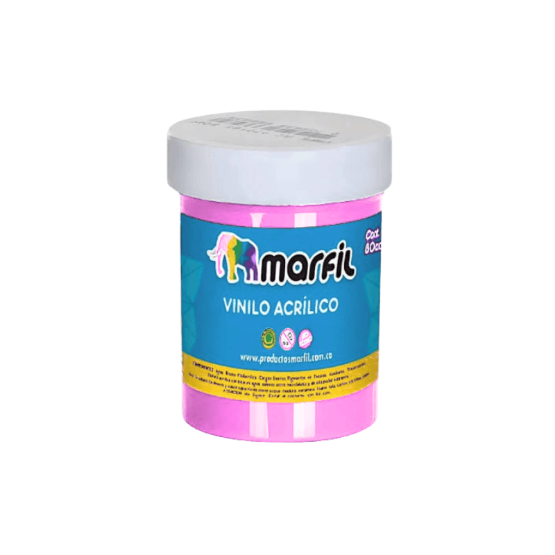E25483010 (6) Vinilo Marfil 33cc Rosado Unidad - Imagen 1