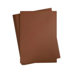 Papel Silueta X Unidad Café