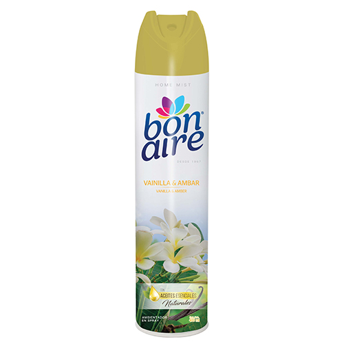 vainilla-1 Ambientador Bonaire Spray 400ml Vainilla y Ambar - Imagen 1