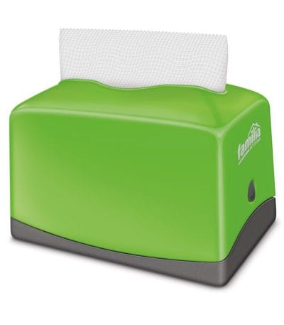 Dispensador servilleta Plus verde