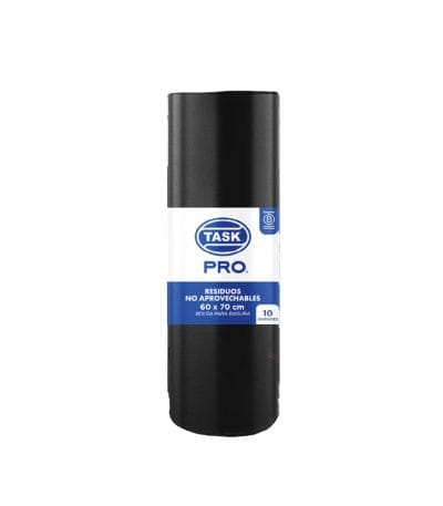 Bolsa Rollo Task Negro 60x70 X10 Task