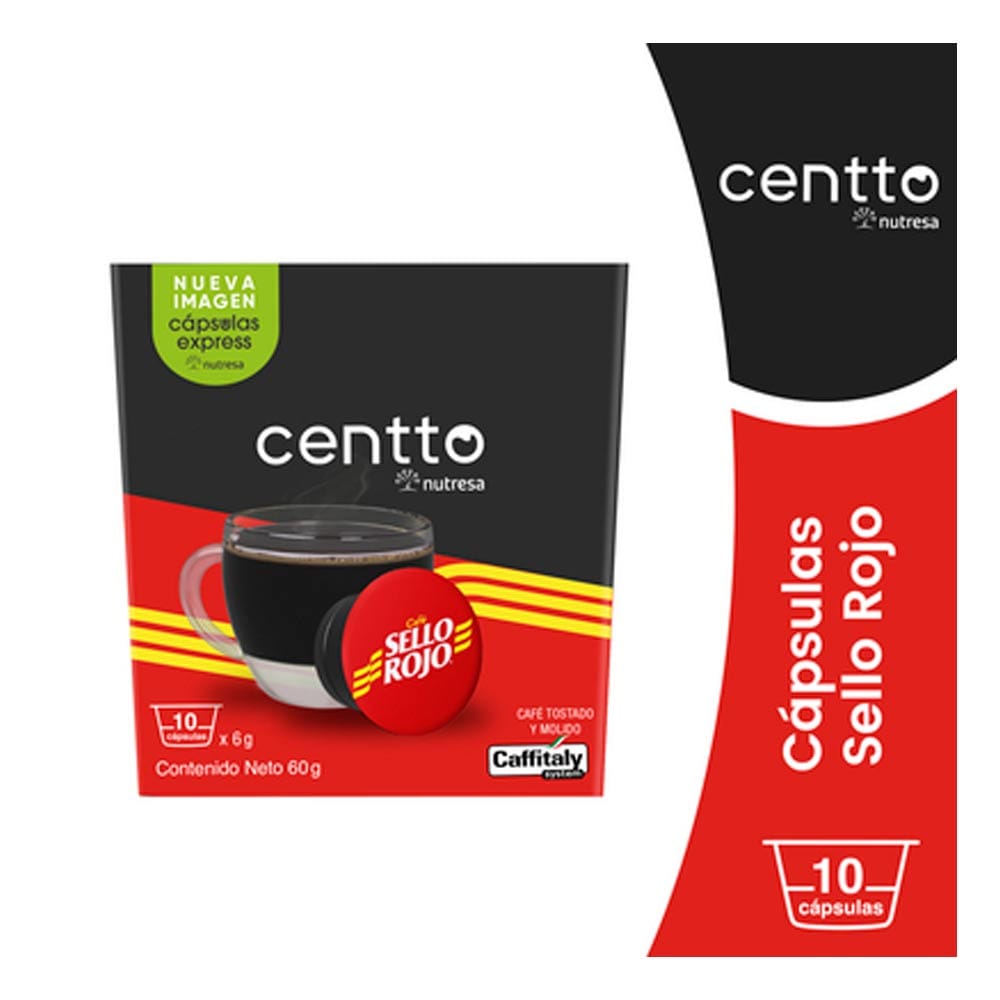 Café Sello Rojo Fuerte Centto 6g 10caps Café Sello Rojo Fuerte Centto 6g 10caps