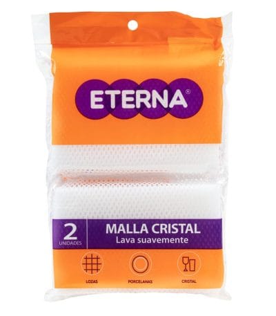 Esponja Malla Cristal X2 Eterna