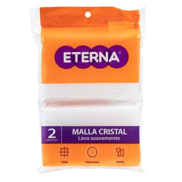 Esponja Malla Cristal X2 Eterna
