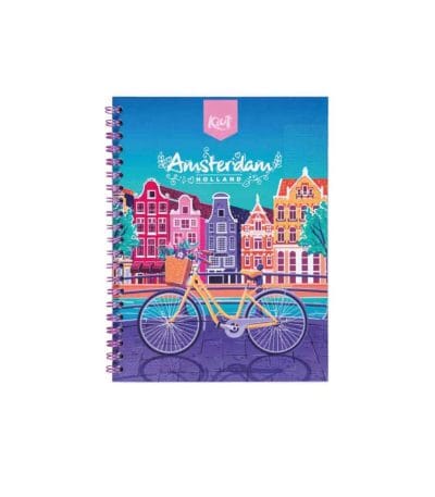 Cuaderno Argollado 85 80h Con Rayas Durabook Kiut