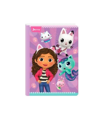 Cuaderno Cosido 100h Con Rayas Gabby's Dollhouse