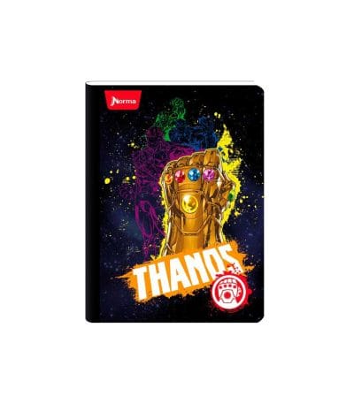 Cuaderno Cosido 50h Con Rayas The Avengers