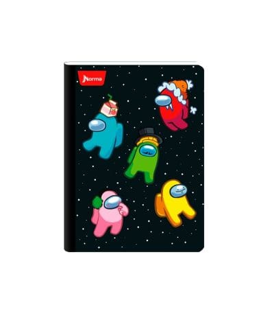 Cuaderno Cosido Con Rayas Among Us 100h X-presarte Unidad