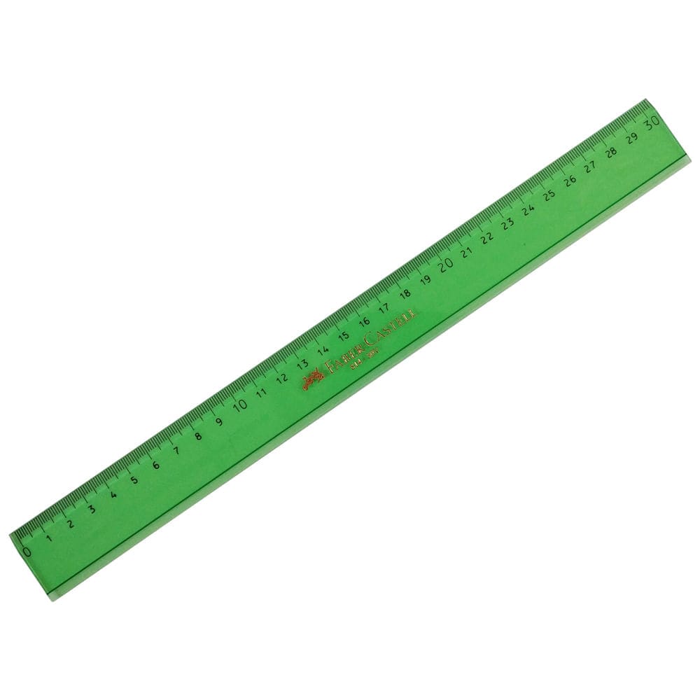 Regla 30cm Faber Castell Regla 30cm Faber Castell