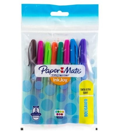 Bolígrafo Kilométrico 100 Azul Unidad Paper Mate